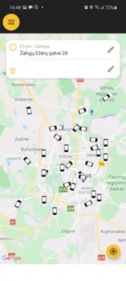 Taxi.LT android App screenshot 0